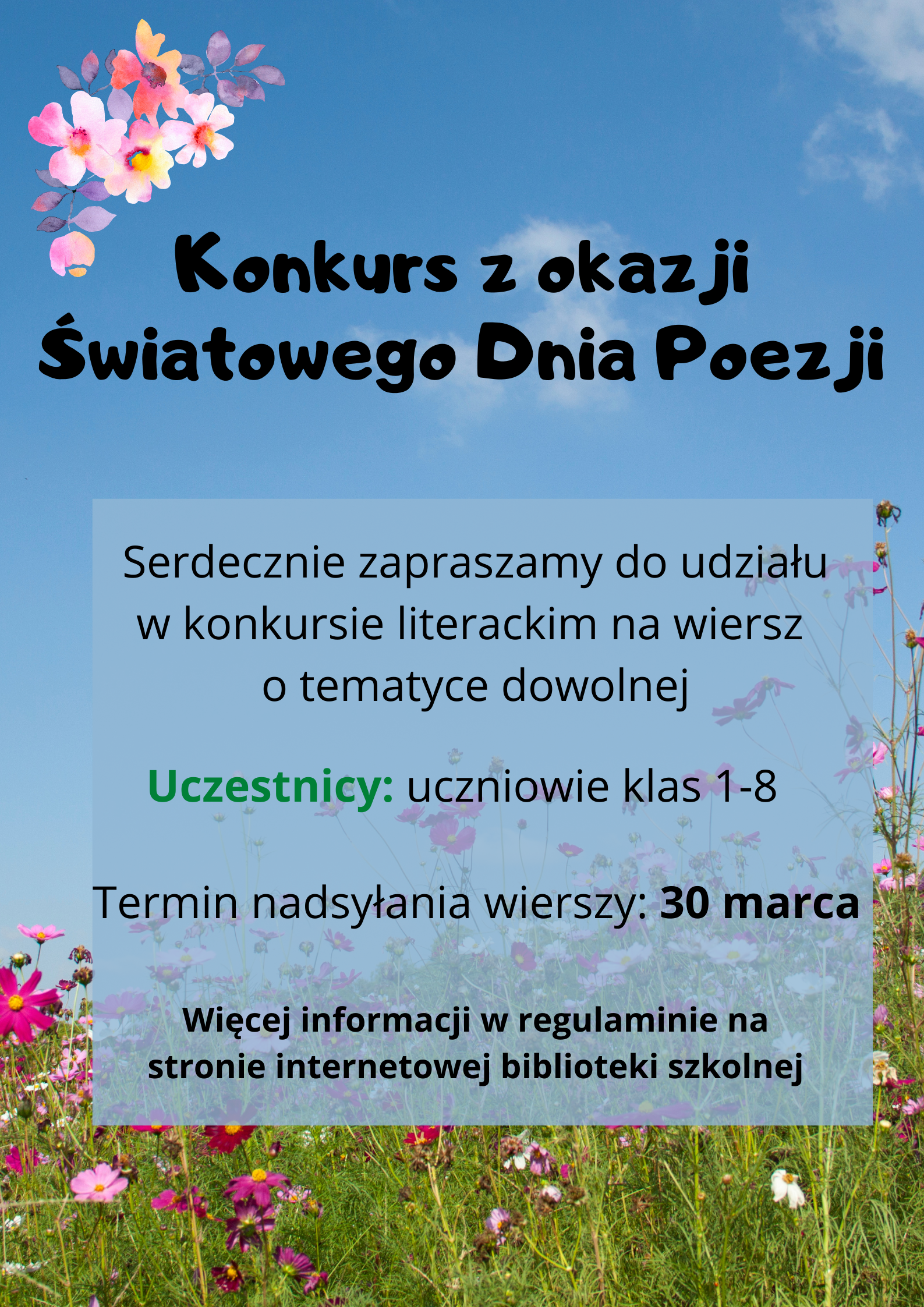 Konkurs z okazji wiatowego Dnia Poezji 3